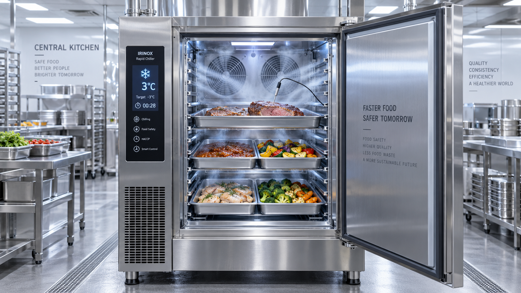 How Blast Chilling Technology Protects Food Safety and Texture in High-Volume Kitchens
