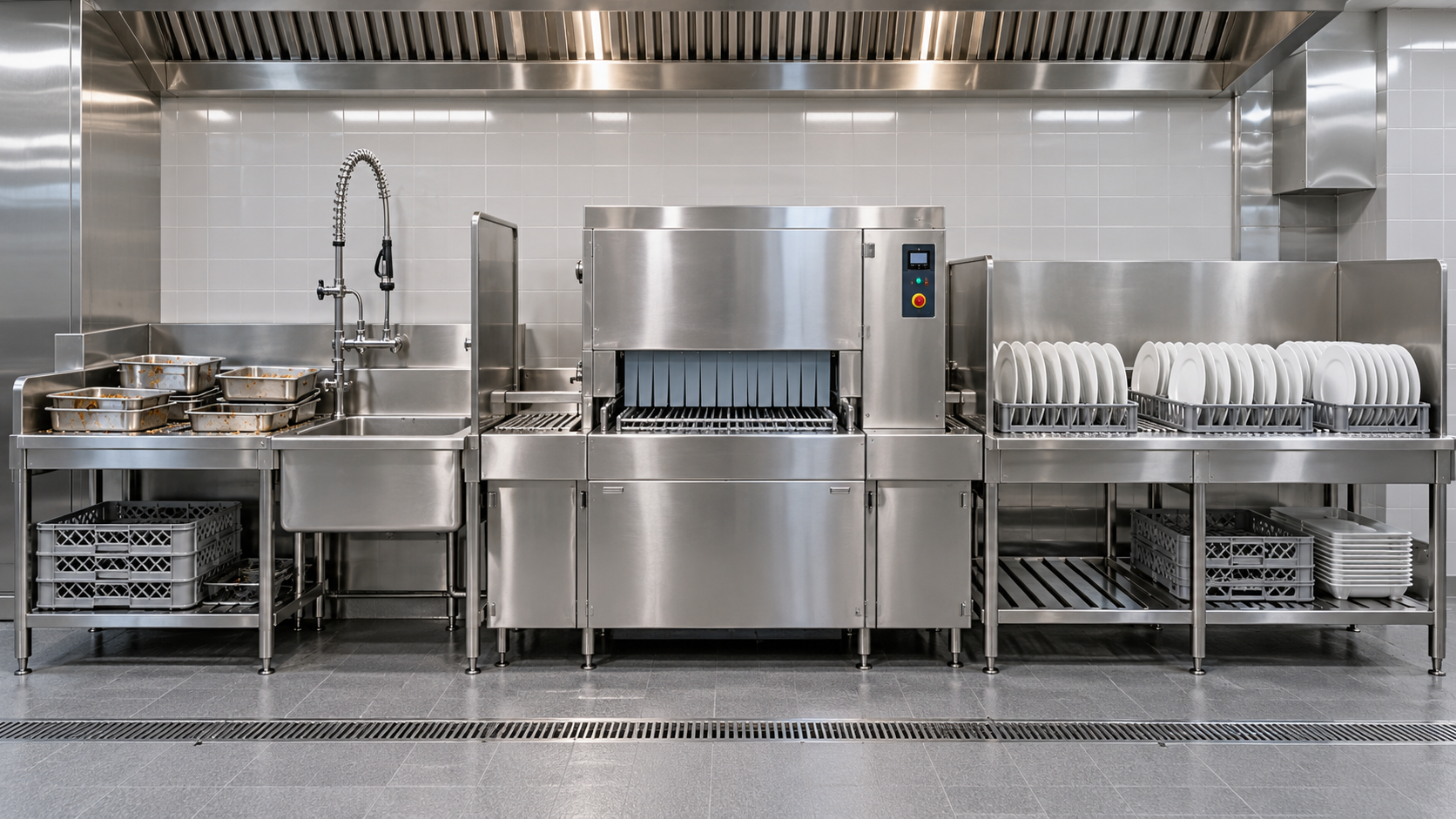 Hygienic Kitchen Cleaning Systems: Reducing Cross-Contamination in Dishwashing Areas