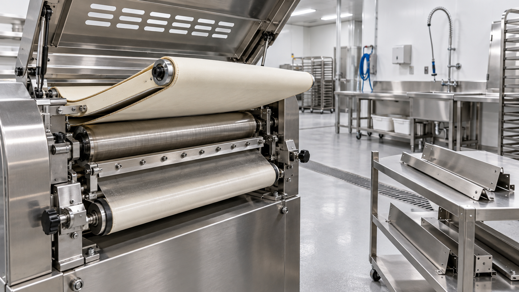 Bakery and Food Processing Dough Handling Equipment: Cleaning and Changeover Costs