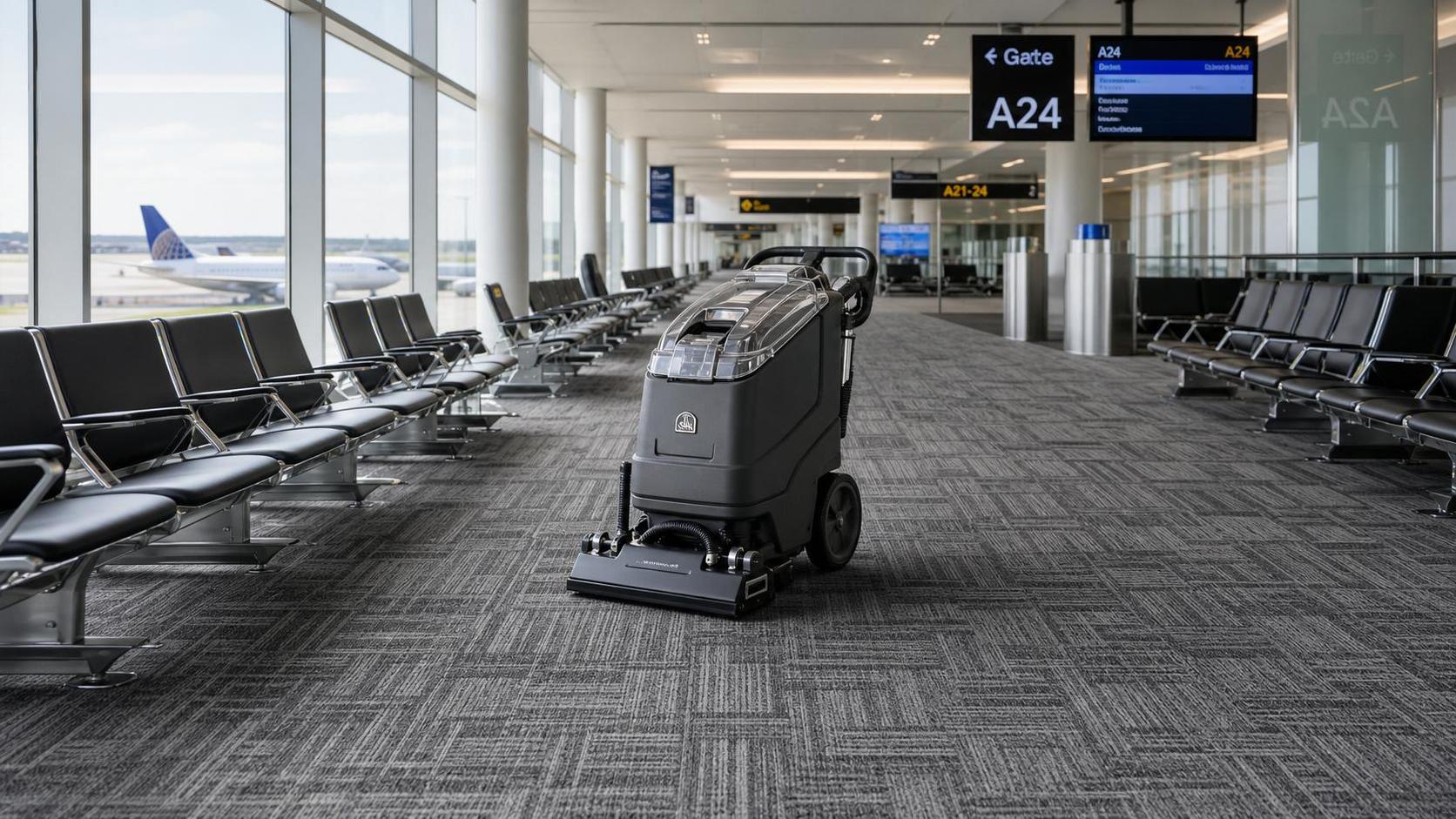 Commercial Carpet Extractors for Airports: What to Compare Before You Buy