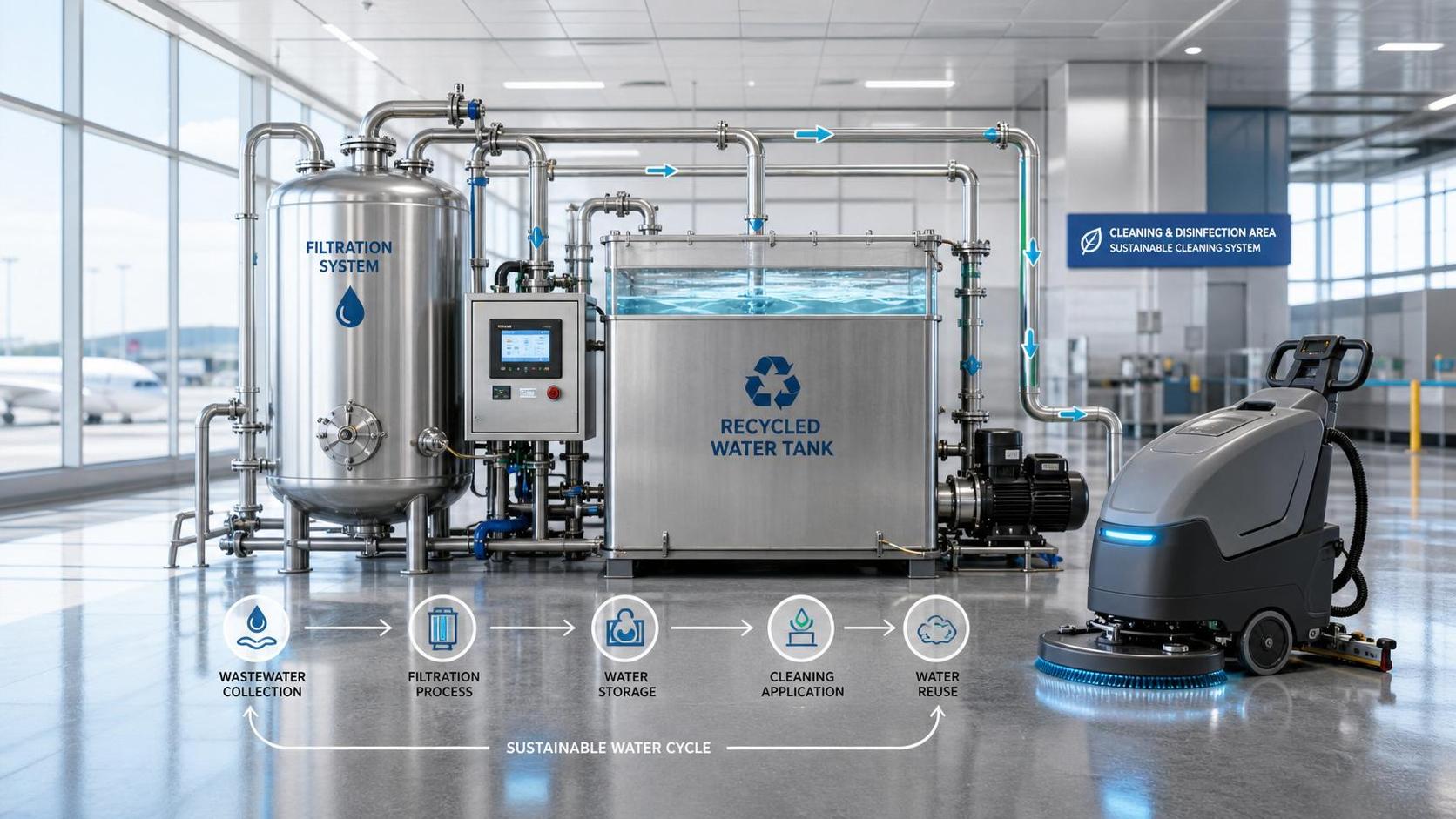 Sustainable Cleaning Systems with Water Recycling: Best Fits for High-Water-Use Facilities