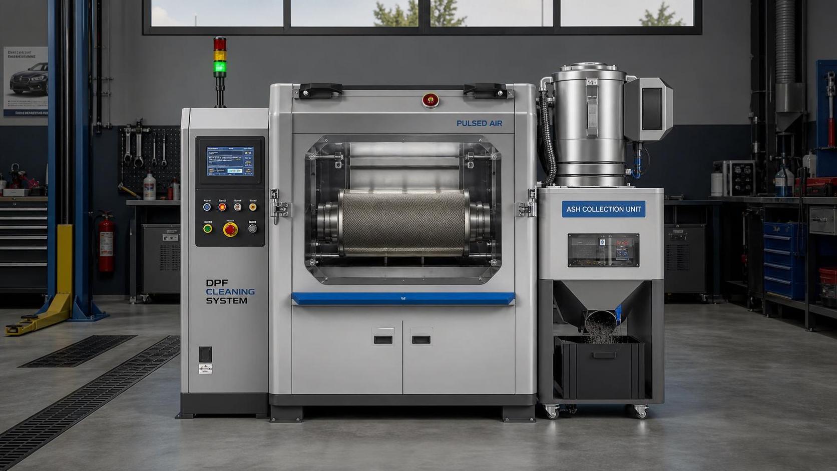 Pneumatic DPF Cleaning Equipment Explained: Airflow, Pulse Pressure, and Ash Removal Efficiency