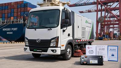 Ningbo Port Adds UL 2580 Battery Test Rule for EV Sweepers