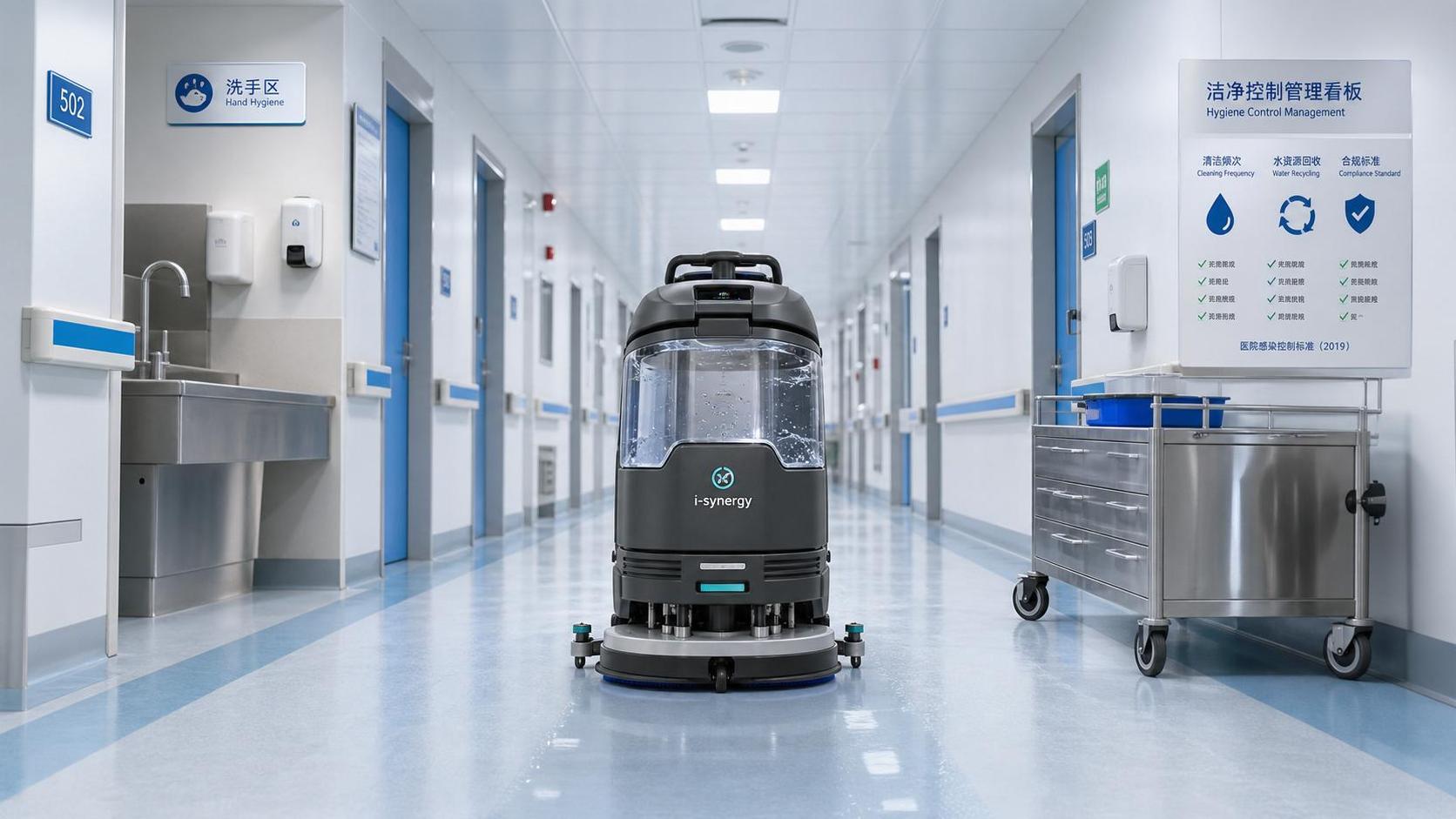 How to Evaluate Sustainable Cleaning Technology for Hospitals: Hygiene, Water, and Compliance