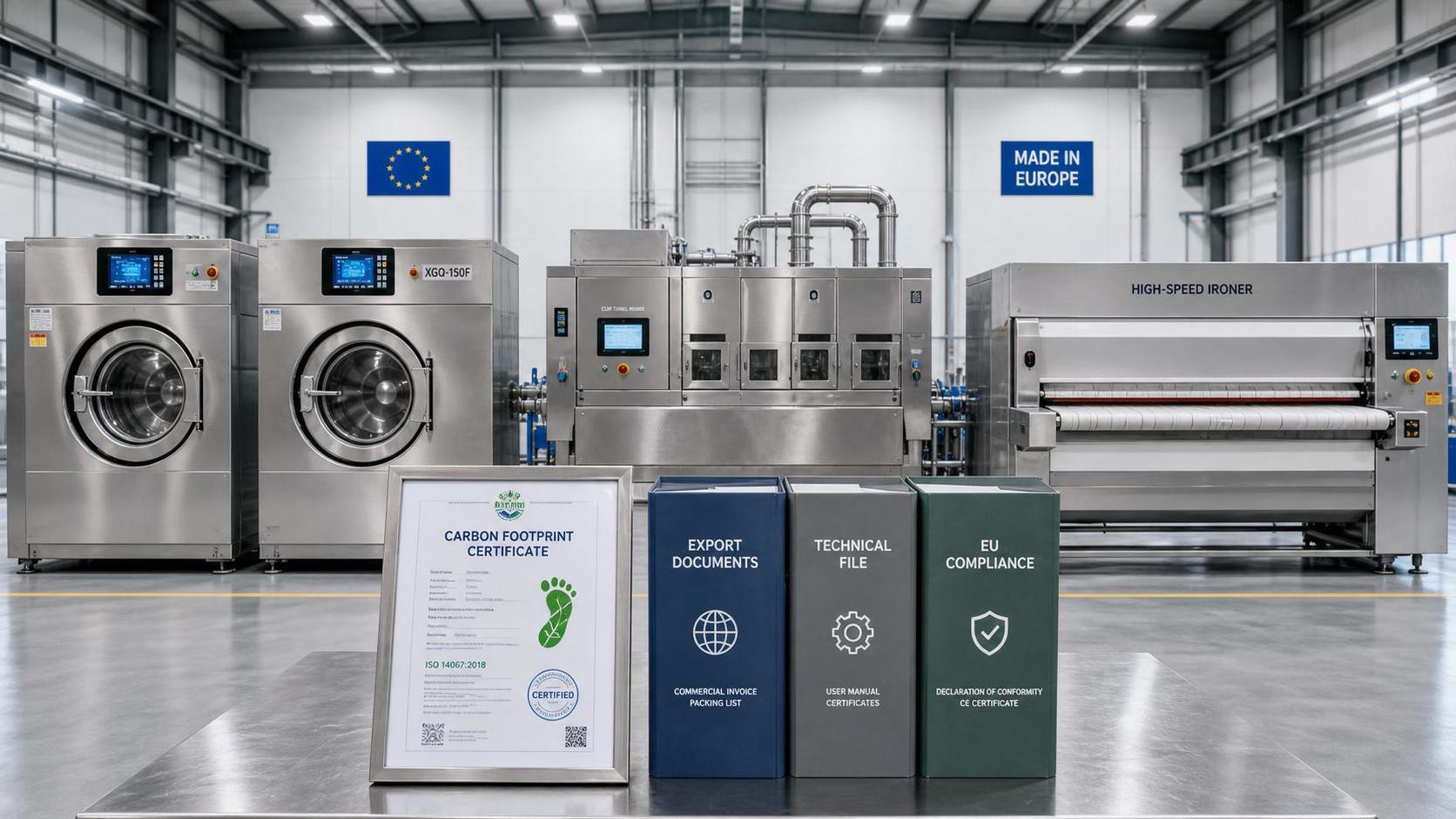 EU CBAM Rule Adds Carbon Reports for Laundry Equipment