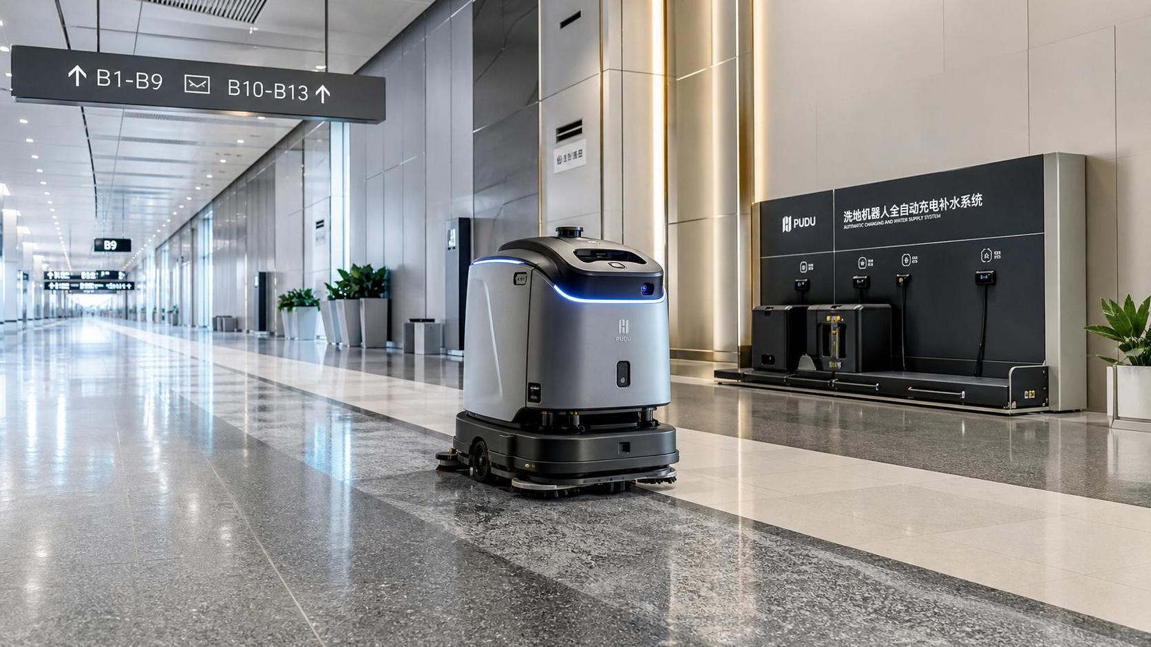 How to Evaluate Robotic Scrubbers With Docking Station for 24/7 Facility Cleaning