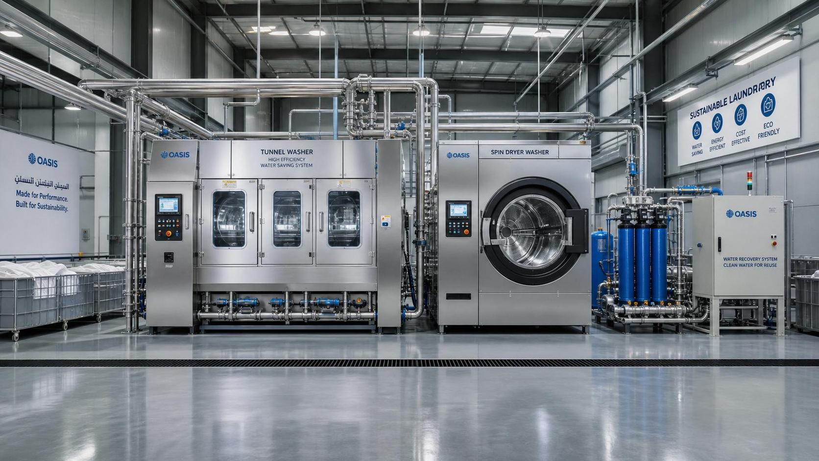 GCC Rule Targets Water Recycling in Industrial Laundry Imports