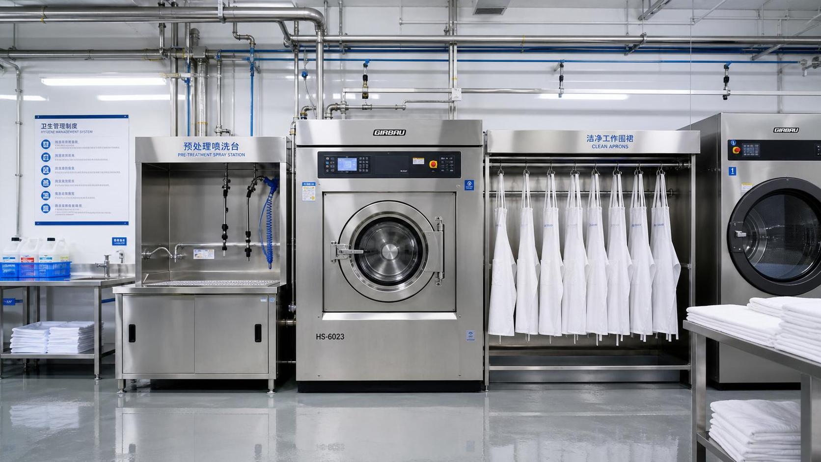 Apron Cleaning Equipment: What Types Work Best for Foodservice and Laundry Operations?