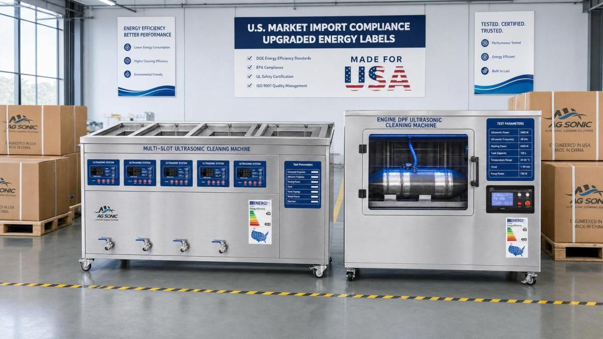 EPA Expands Energy Labels for Ultrasonic Cleaners