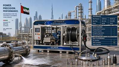 Ultra High Pressure Water Jets UAE: How to Compare Pressure, Flow, and Safety Specs