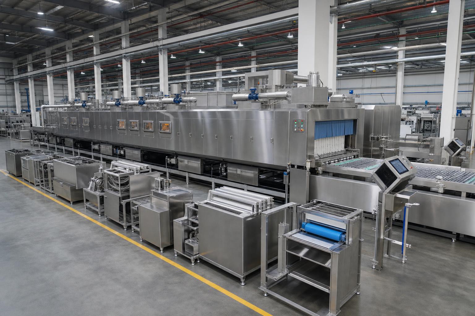 Wuxi Tunnel Washer Line Cuts Delivery to 11 Weeks