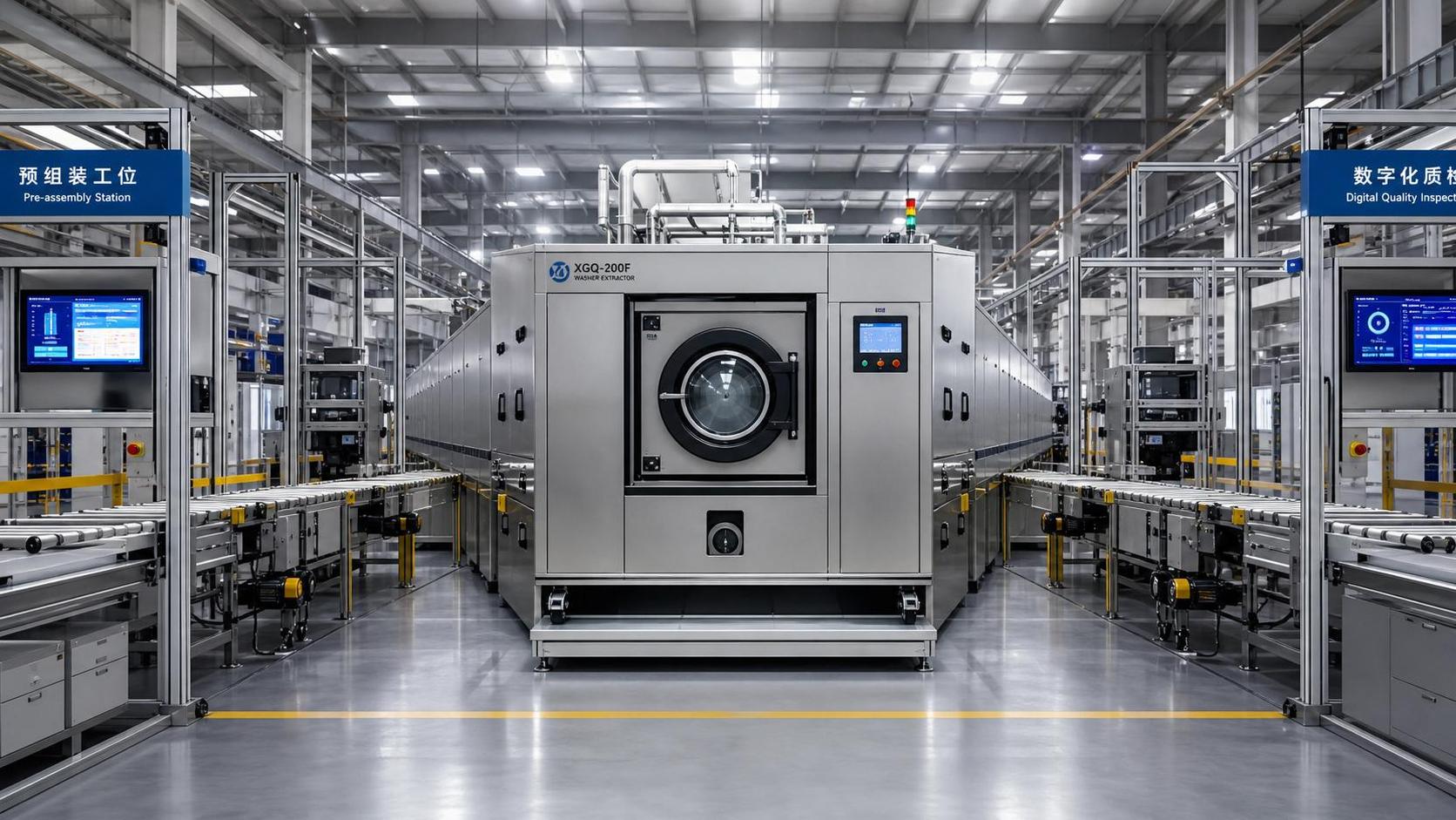 Wuxi Line Cuts Tunnel Washer Lead Time to 11 Weeks