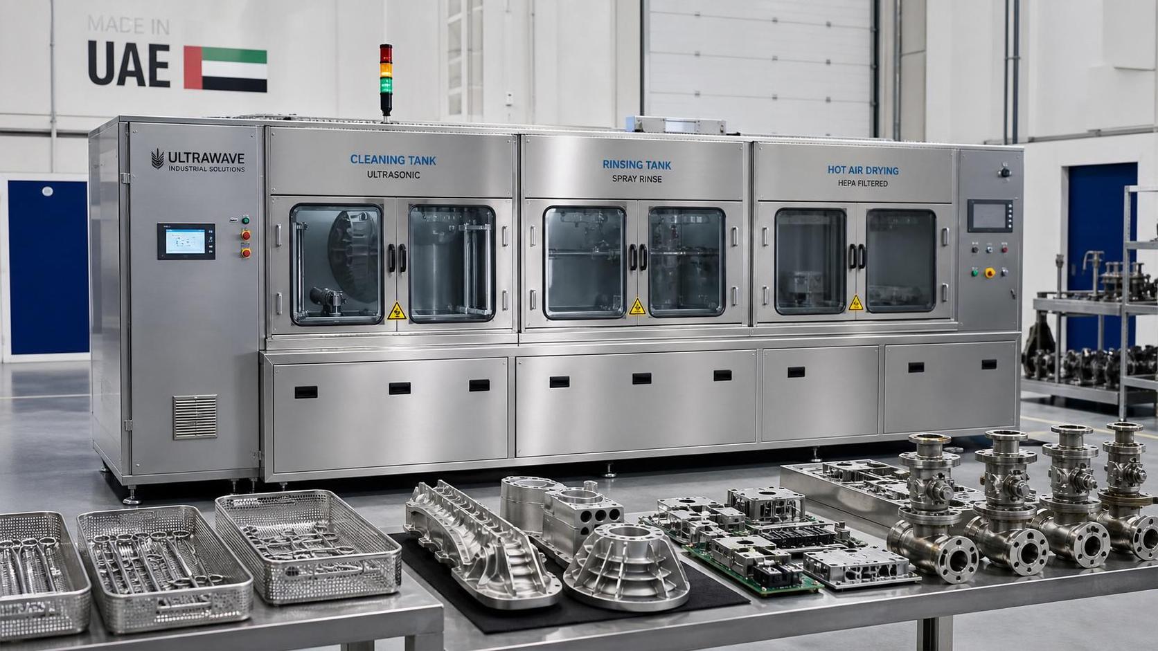 Ultrasonic Cleaners UAE: Which Industries Need Multi-Tank Cleaning Systems?