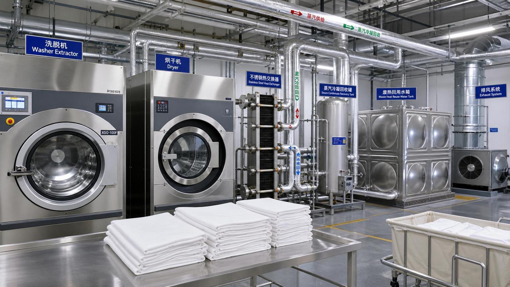 Hotel Laundry Heat Recovery Explained: Where the Energy Savings Come From