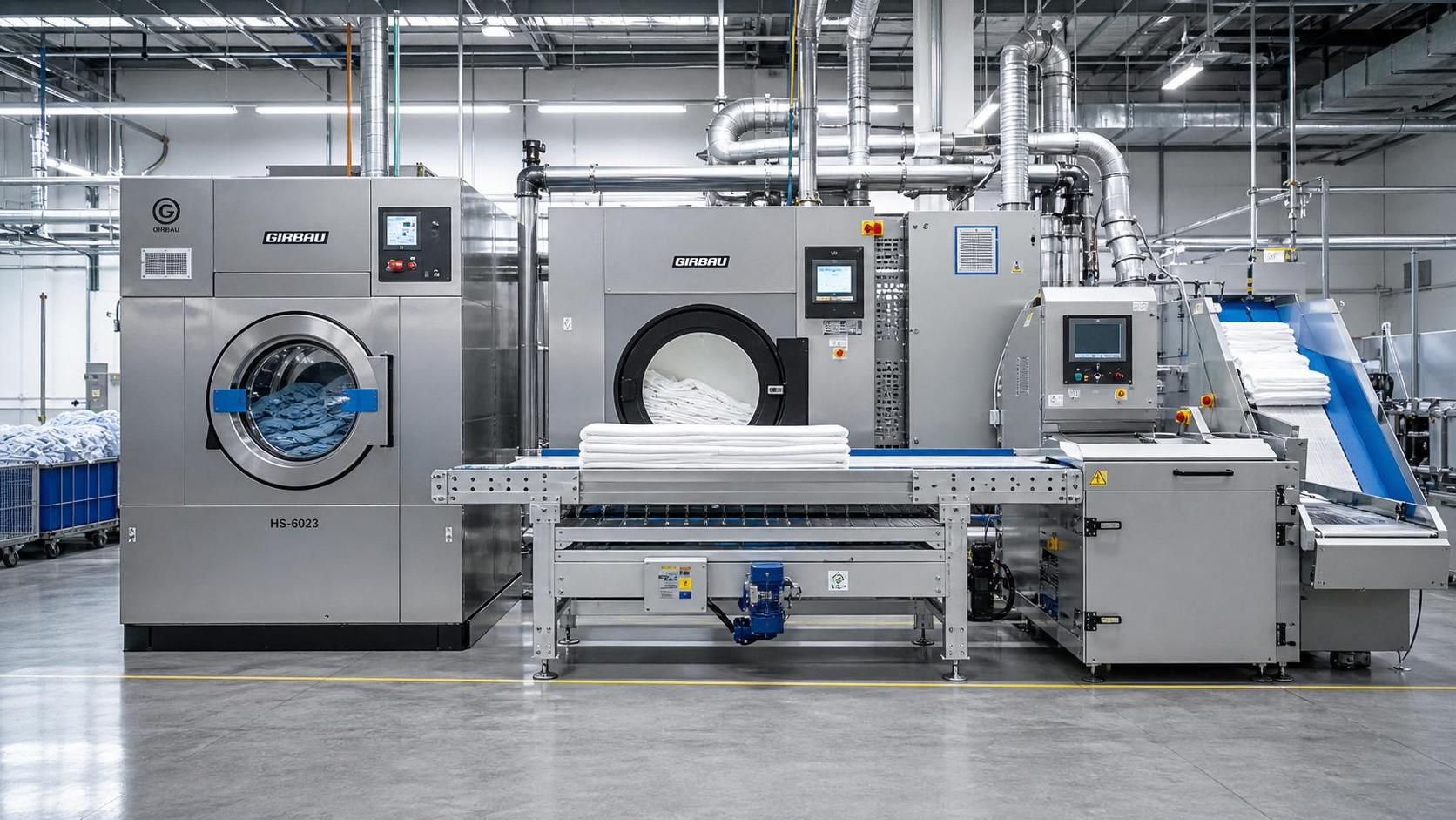 How an Energy-Efficient Laundry Equipment Supplier Helps Cut Water, Gas, and Labor Costs