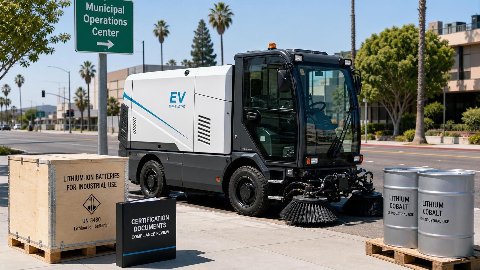 California AB-2287 Takes Effect for EV Sweepers