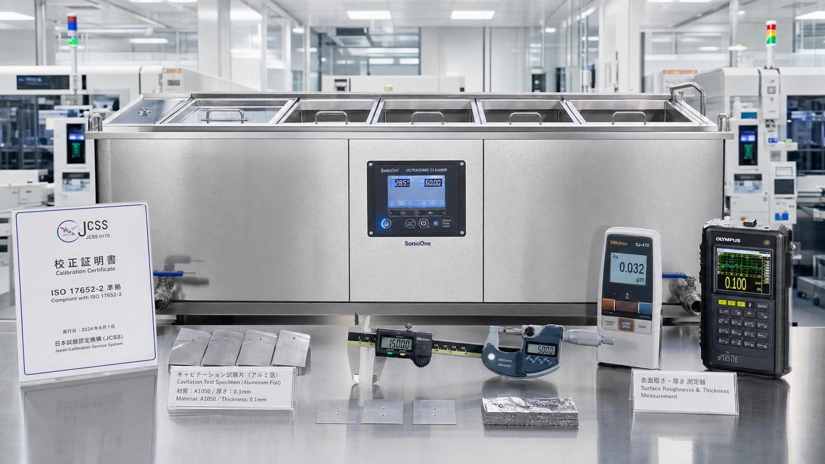 Japan Requires ISO 17652-2 Calibration for Cavitation Tests