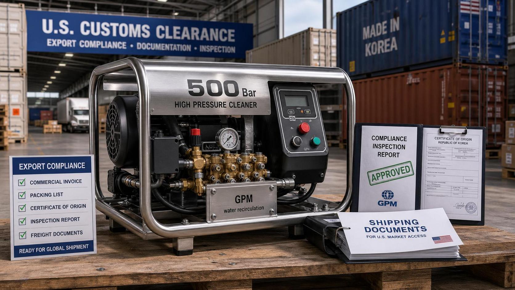 EPA Rule Takes Effect for 500-Bar Pressure Washers