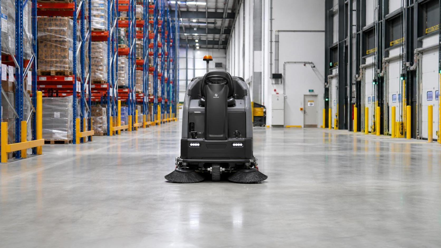 How to Choose Ride-On Floor Sweeping Machines for Warehouses and Large Facilities