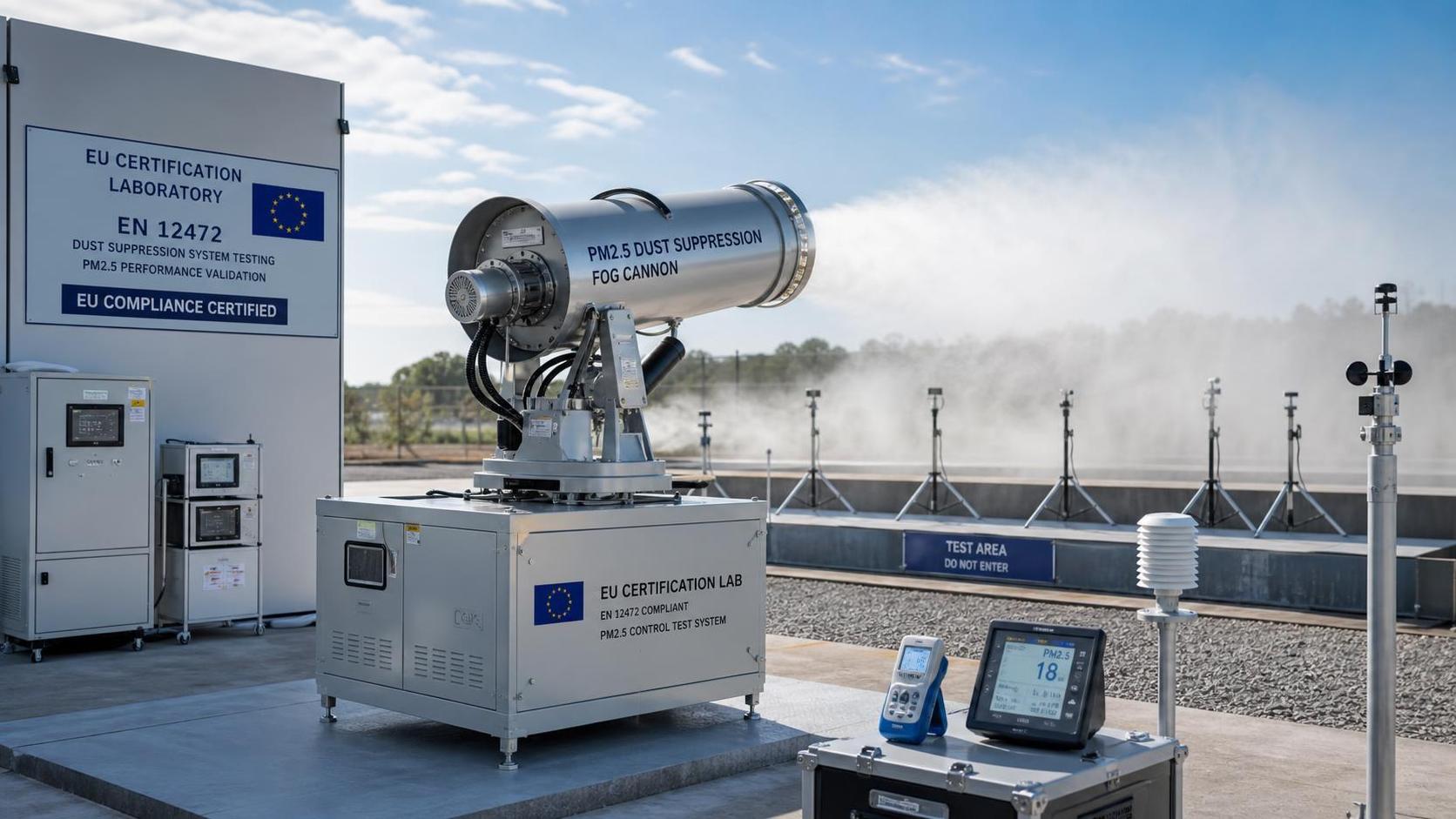 EU EN 13462:2026 Tightens Fog Cannon Certification