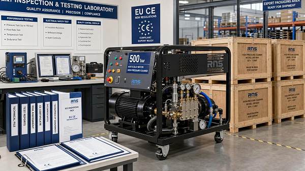 EU CE Rule Takes Effect for 500-Bar Pressure Washers