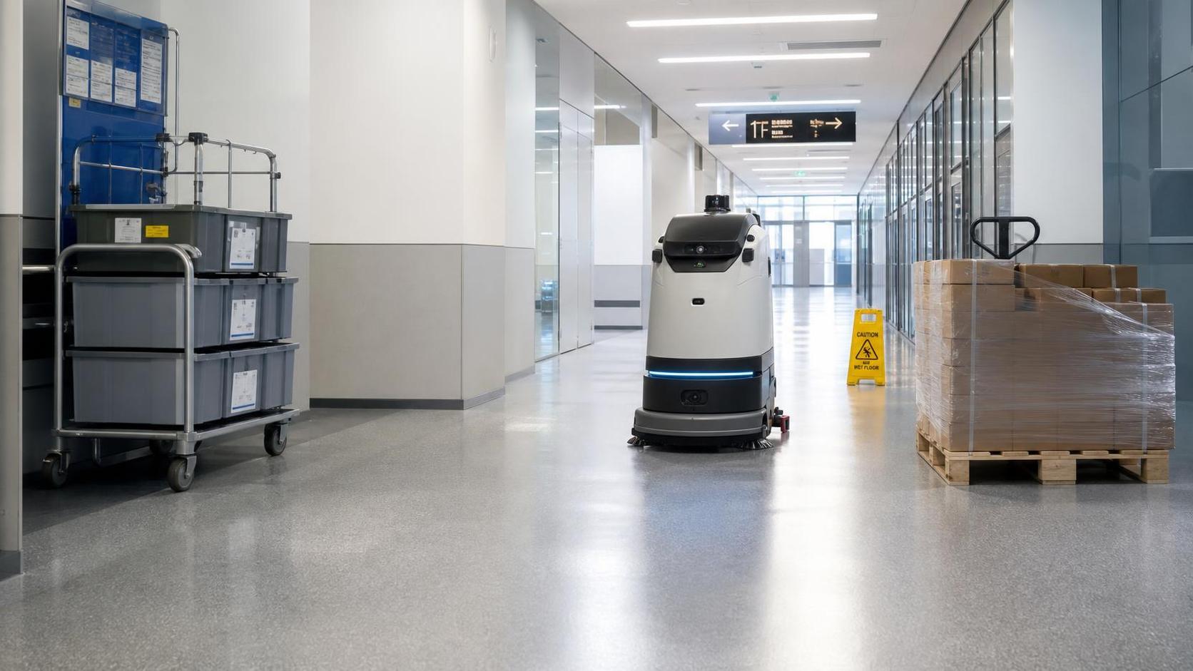 How to Evaluate Autonomous Cleaning Robots With Obstacle Avoidance for Busy Facilities