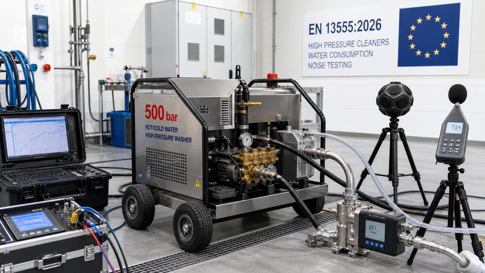 EN 13555:2026 Takes Effect for EU Pressure Washers
