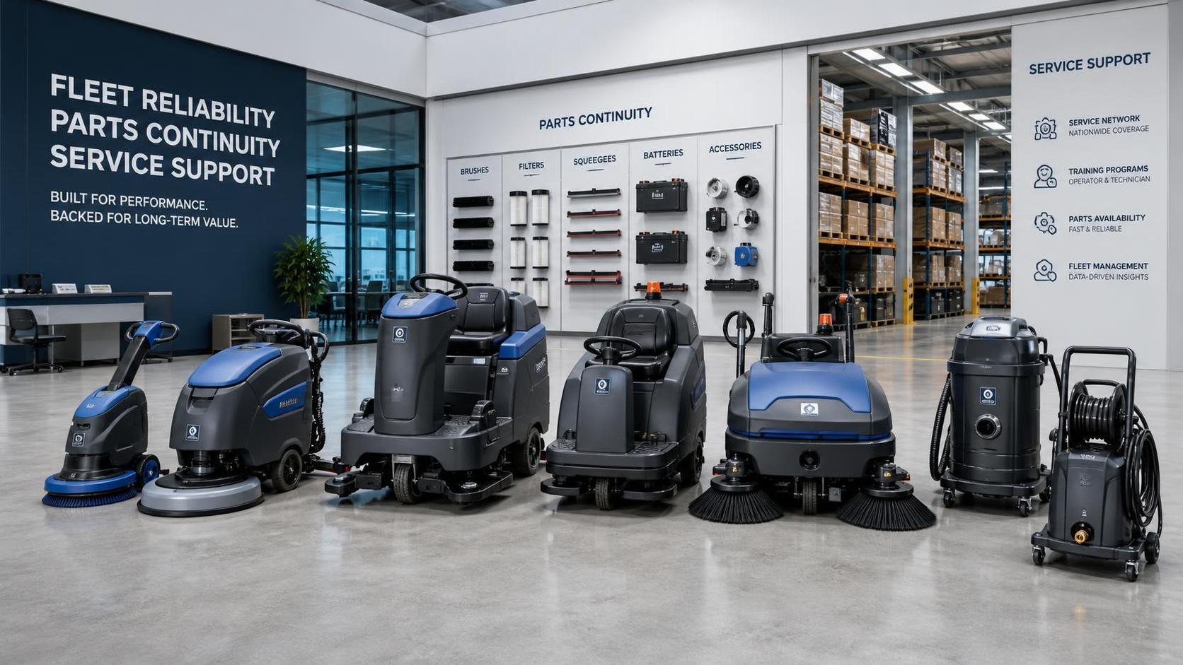 How to Evaluate a Commercial Cleaning Equipment Manufacturer for Fleet Reliability