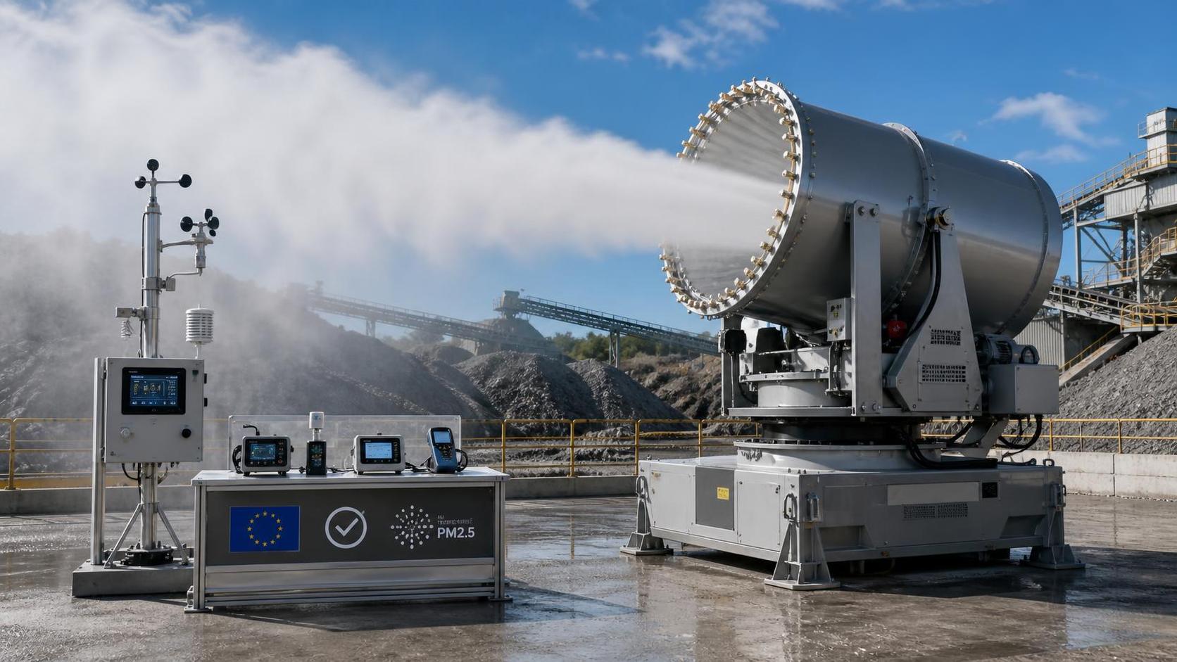 EN 14986:2026 Takes Effect for Dust Suppression Fog Cannons