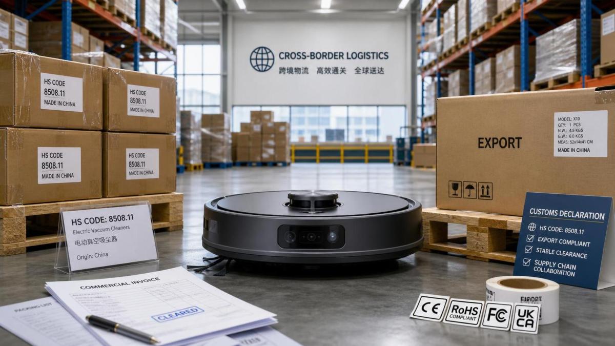 China Activates Dedicated Tariff Codes for Cleaning Robots