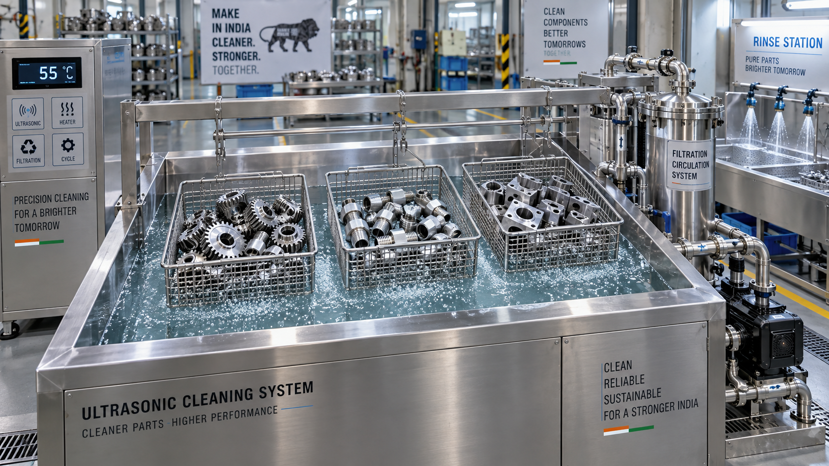 How to Select Ultrasonic Cleaning Tanks in India for Industrial Parts Cleaning