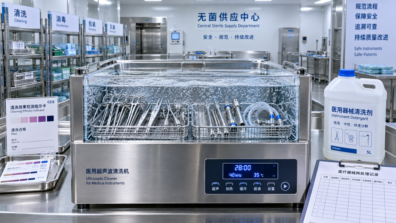 How Often Should Ultrasonic Cleaners Be Validated for Medical Reprocessing?