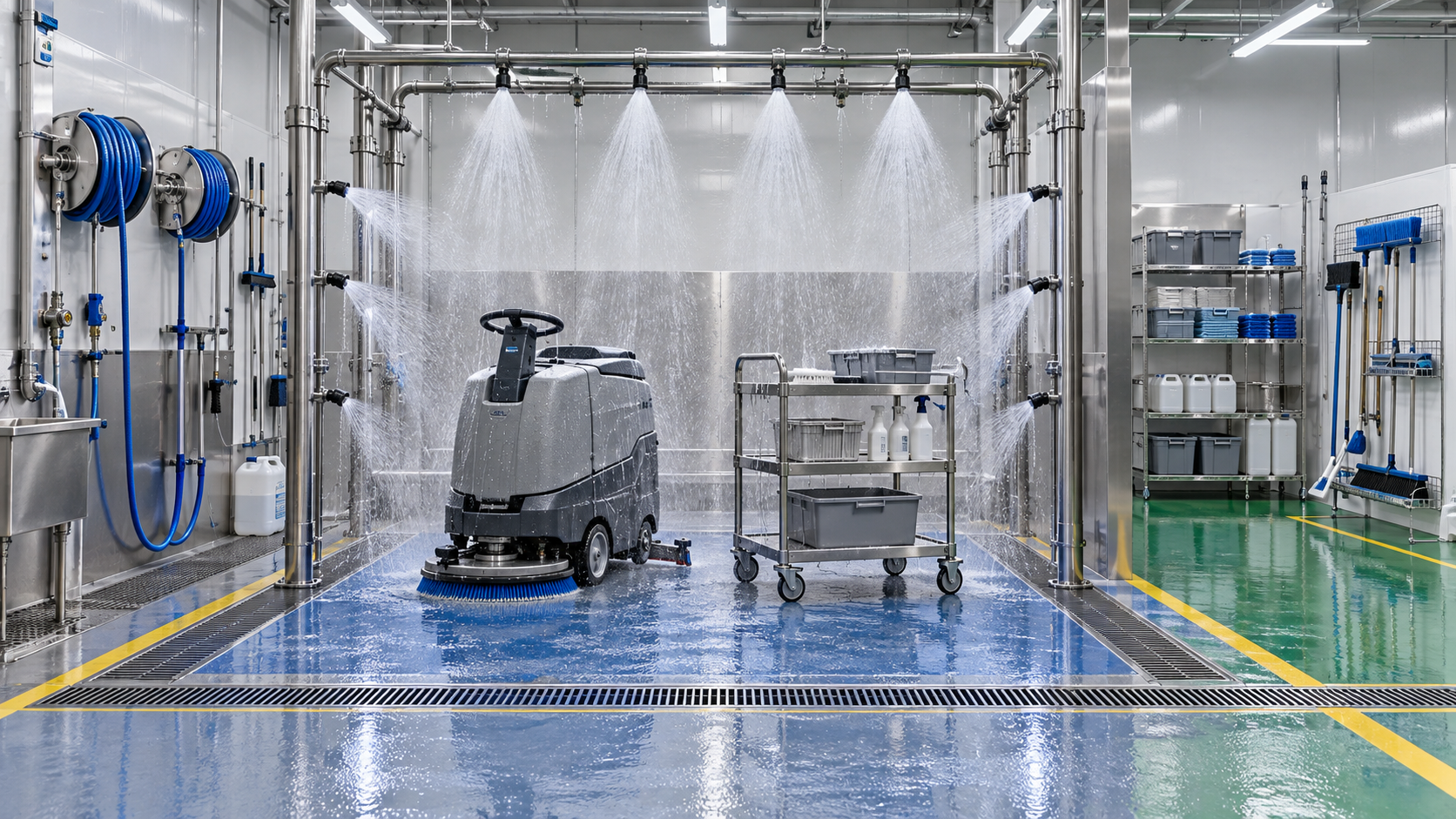 Equipment Washing Stations: Key Design Features for Safer Shift Changeovers