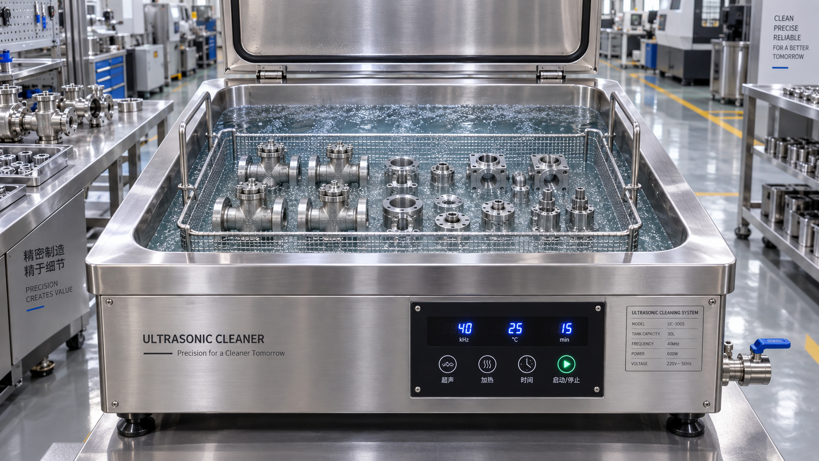 How to Size a Single-Tank Ultrasonic Cleaner for Parts, Load Weight, and Throughput