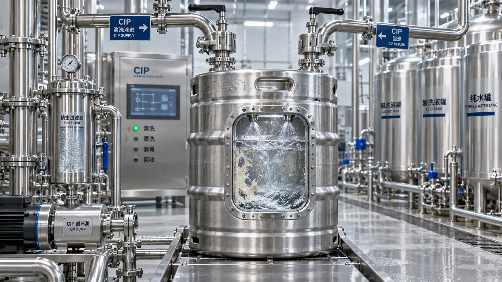 Why Residual Soil Persists in Kegs After CIP Cleaning Cycles