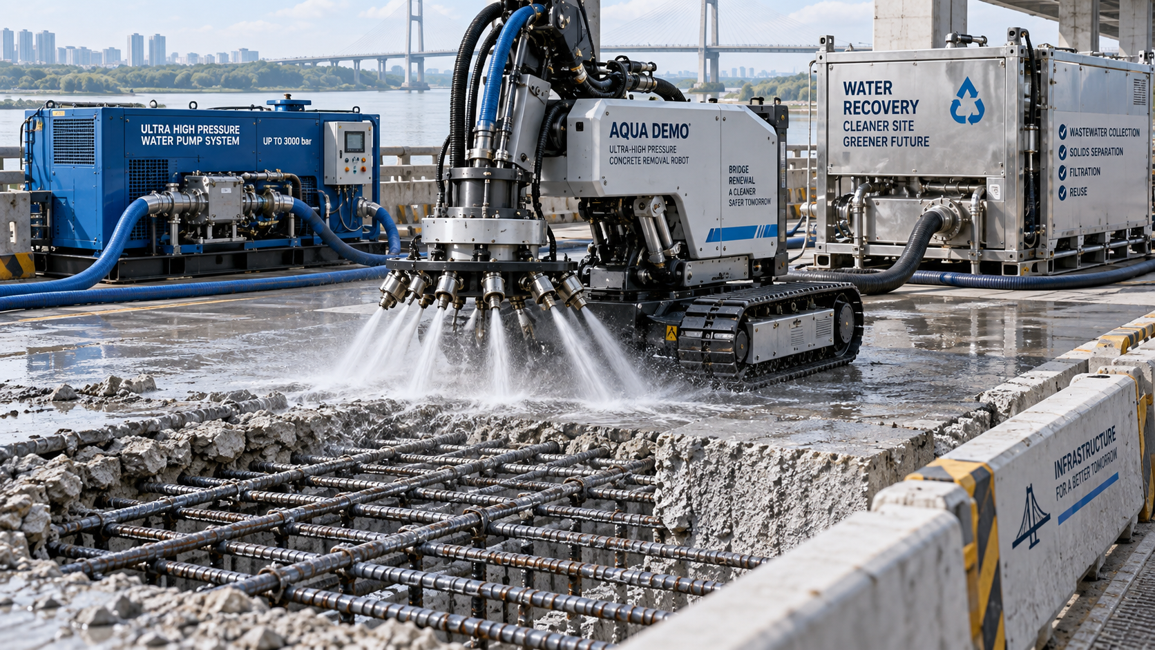 Selecting Ultra-High-Pressure Jetting Equipment for Concrete Hydro-Demolition