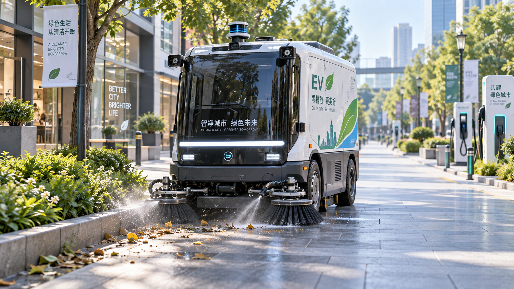 How Electric Street Sweepers Support Sustainable Municipal Cleaning Programs