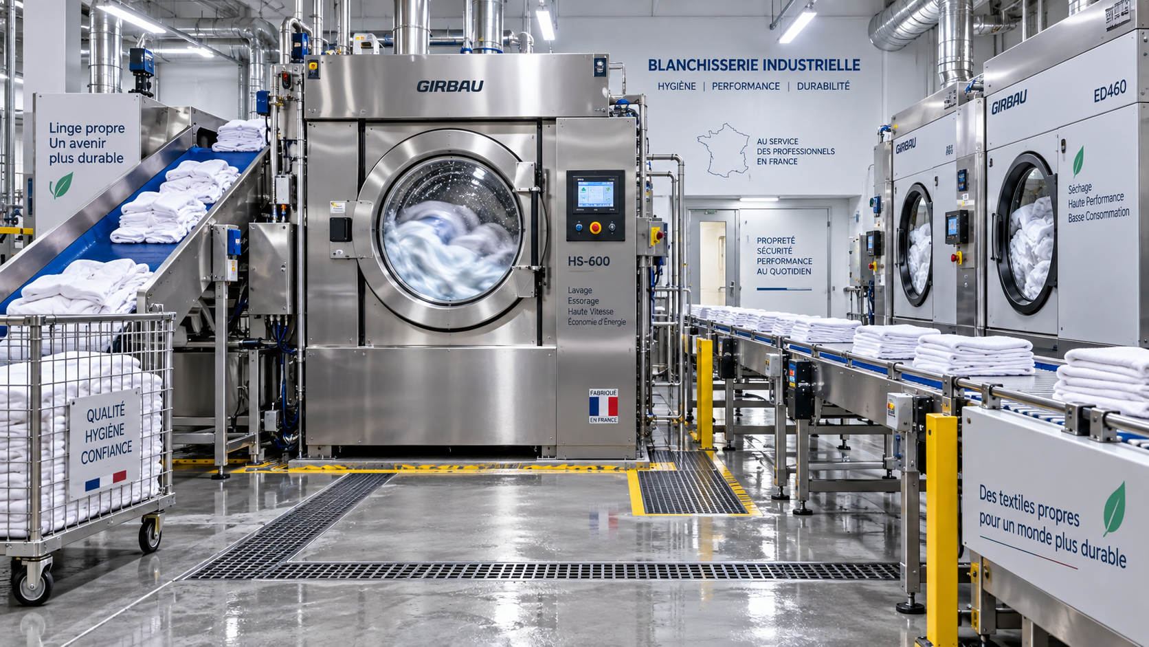 Choosing Laundry Extraction Equipment in France: Capacity, Energy Use, and Compliance