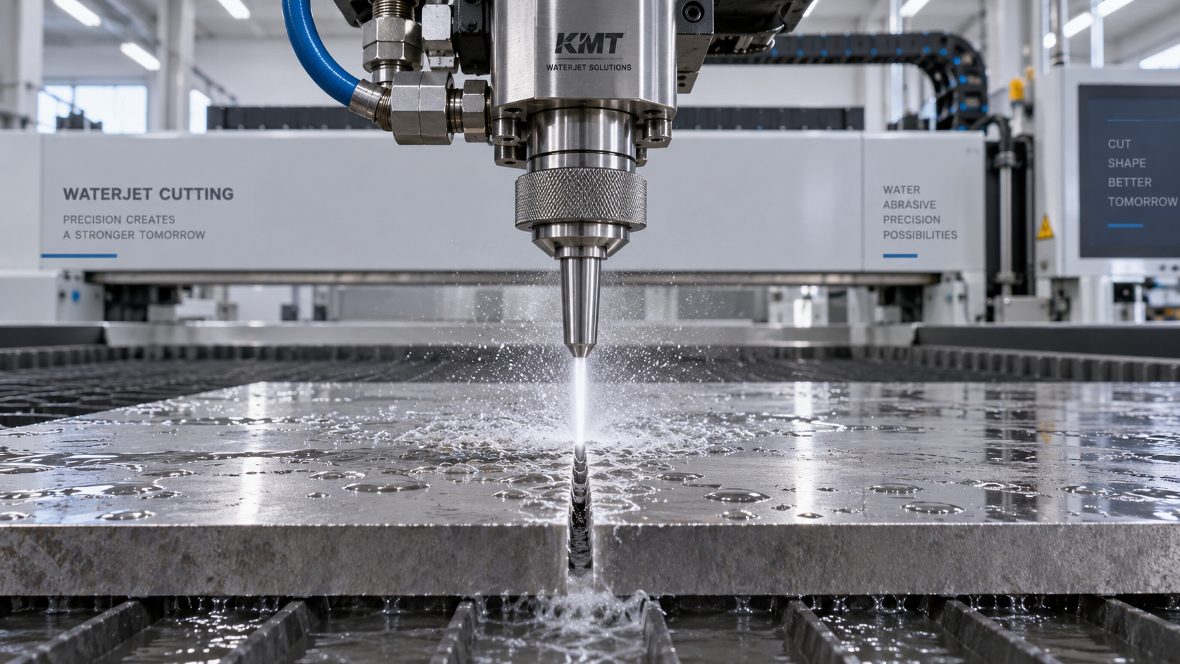 Waterjet Fluid Dynamics: How Pressure, Nozzle Size, and Standoff Affect Cutting