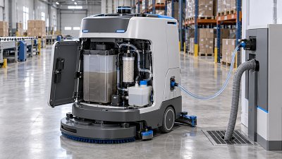 Water Recycling in Robotic Floor Scrubbers: Filtration and Reuse Limits