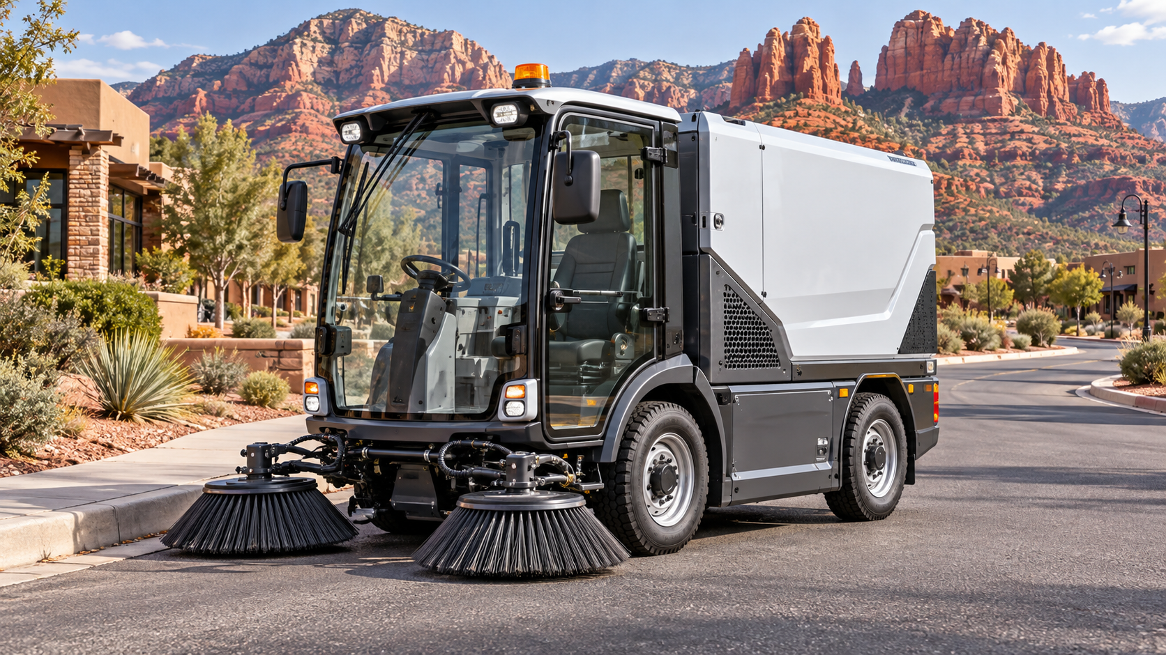 Sedona Council Approves $331,404 Multihog ECV Electric Street Sweeper Purchase