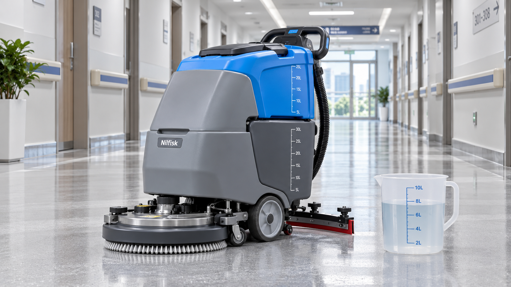 Choosing Water-Saving Hospital Cleaning Equipment Without Compromising Hygiene