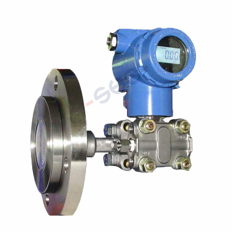 Domestic capacitive pressure transmitter KYB600F flange-mounted digital display transmitter intelligent differential pressure transmitter