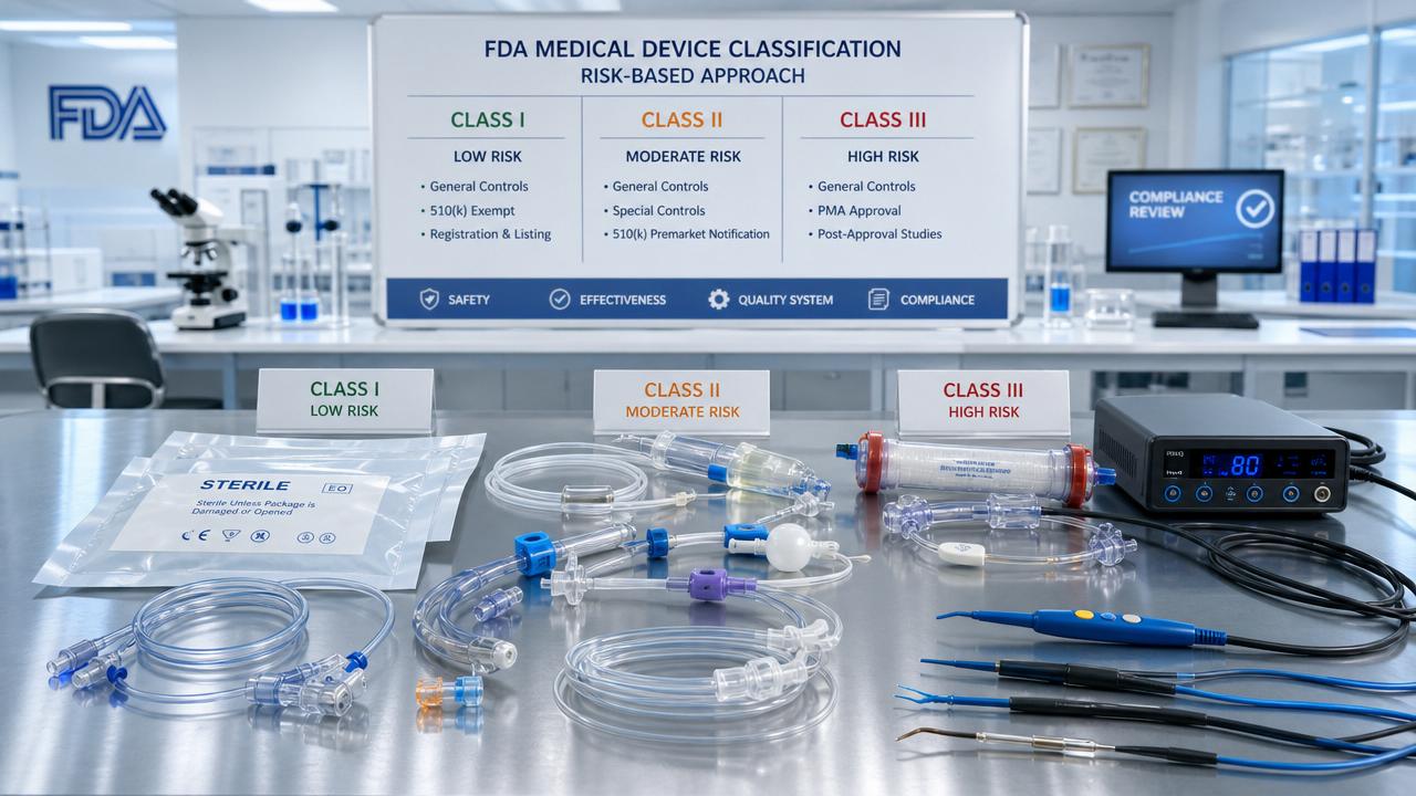 Medical Device Classification FDA: How to Determine Class I, II, or III