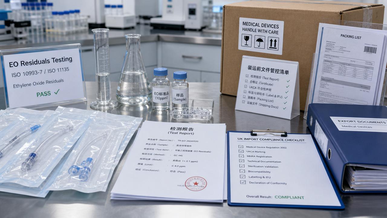 UK MHRA Tightens EO Residue Rules for Sterile Imports