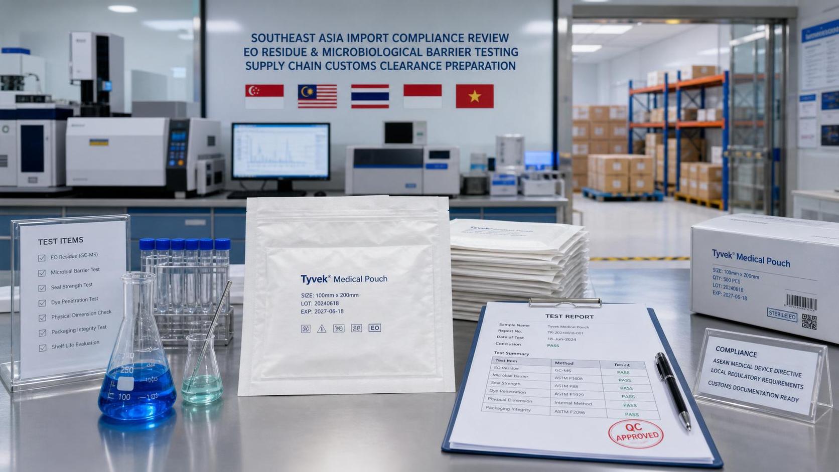 Southeast Asia Tightens Checks on Tyvek Medical Pouches