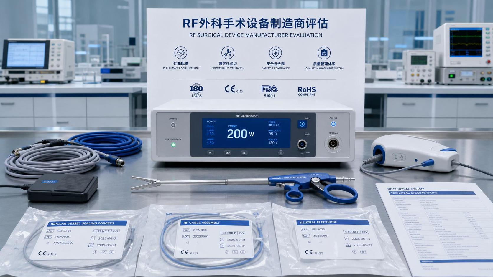RF Surgical Devices Manufacturer Selection: What Specs and Certifications Matter Most?
