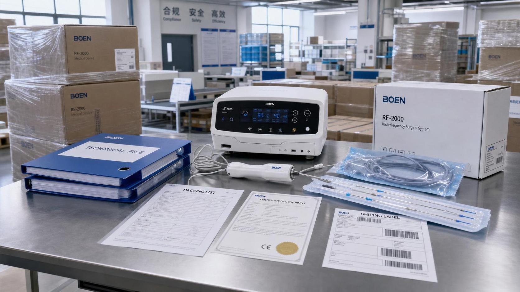 Choosing a Radiofrequency Surgical Devices Exporter: Compliance, Shipping, and After-Sales Factors