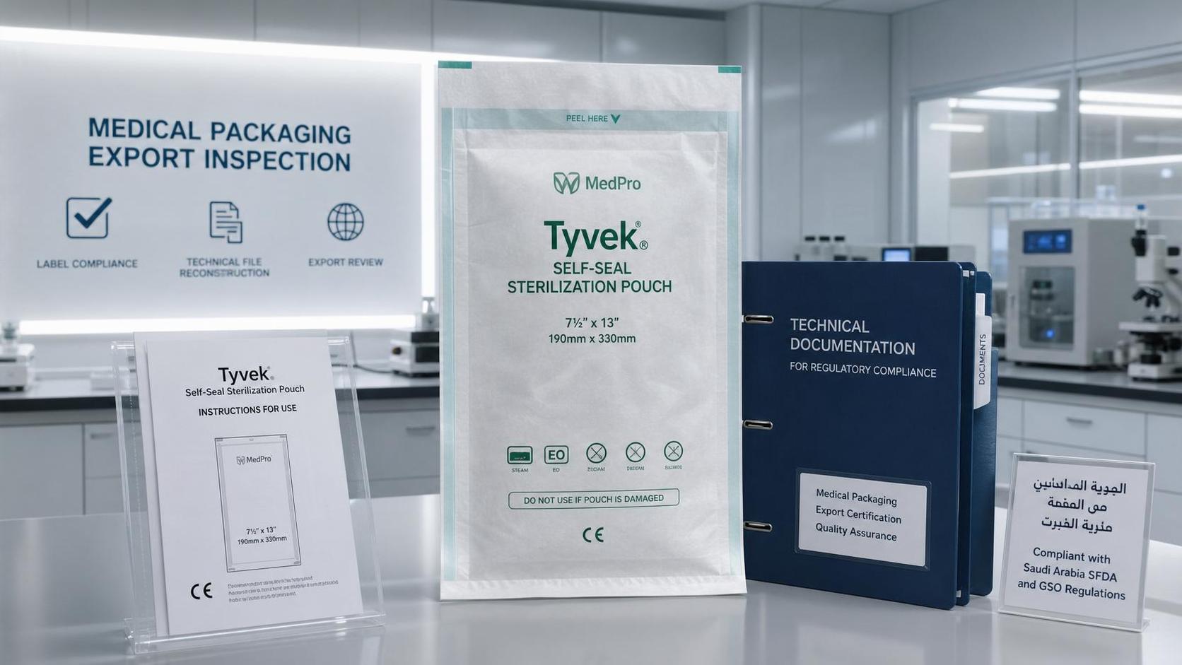 Saudi SFDA Rule Takes Effect on Arabic Labels for Tyvek Pouches