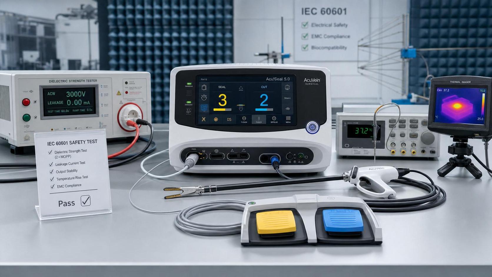 Vessel Sealing IEC 60601 Explained: Key Safety Tests and Compliance Checkpoints